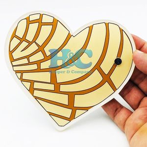 Nouveau coeur cils tuile cerise acrylique cils tuile aimant durable porte-cils haute demande coeur cils tuile vison Logo personnalisé - Product Image 4