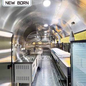 รถขายอาหารเคลื่อนที่ รถพ่วงขายอาหาร รถขายอาหารเคลื่อนที่แบบขับได้ รถพ่วงจัดเลี้ยงเคลื่อนที่ - Product Image 4