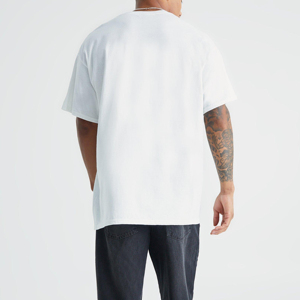 Wholesale 100% Cotton Lightweight Breathable Unisex <b>Men</b> Screen Print Custom Logo Washed High Quality Print T <b>Shirts</b> - Product Image 4