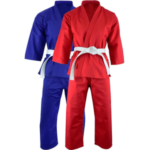 Uniforme de Karate Kyokushin de Poliéster y Algodón Unisex de Alta Calidad con Logotipo Personalizado, Cómodo y Transpirable, en Oferta - Product Image 3