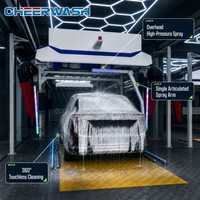 Machine de lavage de voiture électrique sans contact 360°, bras en acier inoxydable, pression de 10 Mpa, garantie de 3 ans, système de lavage de voiture automatique express