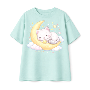 Camisetas informales para niños, 100% algodón, transpirables, de manga corta, suaves, para verano, para niños y niñas, 100% cómodas para uso diario - Product Image 1