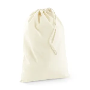 Sacche Sportive in Cotone Riciclato con Coulisse - Gadget Promozionali Sostenibili - Sacca Portaoggetti - Product Image 1