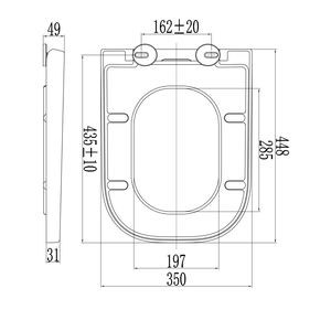 Copriwater Termoformato Bianco Lucido - Product Image 6