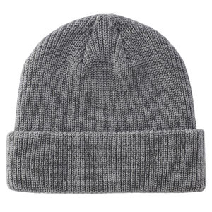 Último estilo de gorros para hombres y mujeres en color negro Venta al por mayor Gorras Proveedor Invierno Cálido Unisex Sólido jacquard Beanie Cap - Product Image 5