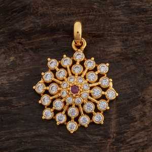Pendentif personnalisable en alliage de zinc plaqué argent, breloque 174090, motif cœur, chrétien, hindou, affirmation, avec diamant et perle - Product Image 1