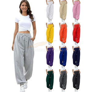 Pantalones Deportivos Holgados de Moda para Mujer, Ropa Informal para Estar en Casa, Pantalones Jogger Casuales, Pantalones de Corte Holgado, Pantalones Suaves de Estilo Urbano - Product Image 1