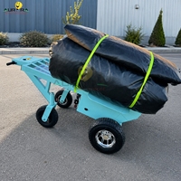 Chariot à main électrique à 4 roues pour le levage de structures gonflables commerciales