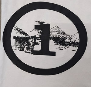 เสื้อยืดผู้ชายแขนสั้นเปิดไหล่เสื้อยืดผ้าฝ้ายสีขาวลำลองไซส์ใหญ่100% ออกแบบโลโก้ได้ตามต้องการ - Product Image 2