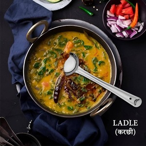 Juego de utensilios de cocina de acero inoxidable de 3 piezas de calidad superior para cocinar y servir cucharón Skimmer y espátula Turner - Product Image 6