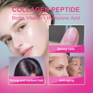 Compl&eacute;ment Alimentaire Multi-collagen En <strong>Capsules</strong> Molles (certifi&eacute; Halal) Pour Le Soutien Des Cheveux, De La Peau Et Des <strong>Ongle</strong> - Product Image 4