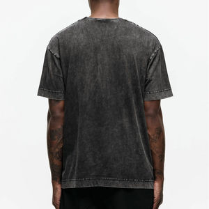 T-shirt surdimensionné pour homme, style punk, manches longues, impression numérique, couleur unie, jersey de coton, col rond, vêtements de streetwear tendance - Product Image 6