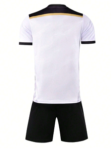 LIMOS SPORTS France Nouveau Design Maillots de Football Personnalisés pour Hommes Adultes de Qualité Supérieure Respirants 100% Polyester Manches Courtes Vente en Gros - Product Image 2