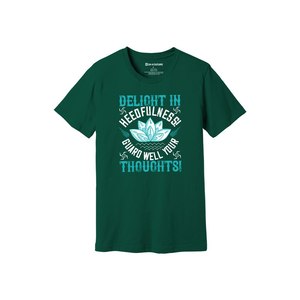 T-shirt décontracté 100% coton avec impression 3D de thèmes de bouddha 12 options de couleur 160-180 Placement de conception personnalisable GSM lourd - Product Image 1