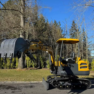 ENVÍO GRATUITO Miniexcavadora Hidráulica AGT MY50R de 27 HP con Cuchilla de Retroexcavación de 51 Pulgadas y Cucharón de Excavación de 16 Pulgadas con Dientes, Control Piloto, Aprobada por la EPA y la CE - Product Image 1