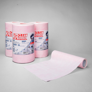 KrClean Lingettes en rouleau multi-usages Serviettes de cuisine de haute qualité du Vietnam Tissu non tissé absorbant de style uni - Product Image 4