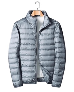 Vestes pour homme décontractées à col rabattu, vestes d'hiver coupe-vent de haute qualité, design personnalisé, vente en gros de vestes matelassées - Product Image 4