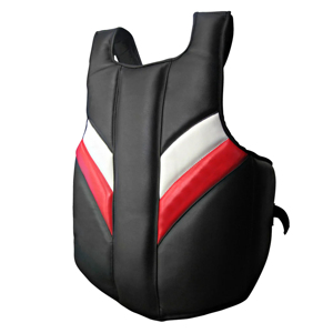 Garde de poitrine de boxe en cuir PU personnalisé de haute qualité Équipement de protection de poitrine durable Garde de poitrine de boxe - Product Image 6