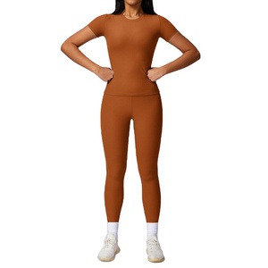 New Breathable Drawstring Active Wear Yoga Workout 2-Piece Set <b>for</b> Women & <b>Men</b>-High Waist Gym Fitness Sports <b>Bra</b> - Product Image 3