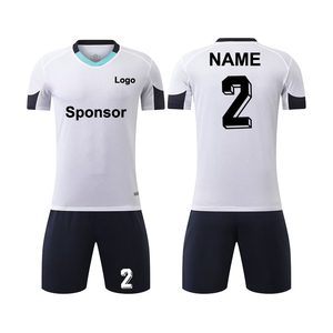 Club de calidad superior 2025 Fútbol Diseños personalizados y colores Logotipo de la marca Camiseta de fútbol transpirable unisex Ropa de fútbol Uniformes Set - Product Image 6