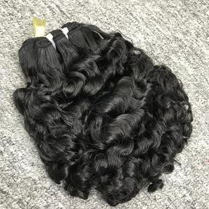 Recién llegado extensiones de cabello Remy vietnamita crudo rizado birmano con color natural sin enredos o desprendimiento fácil cuidado - Product Image 3
