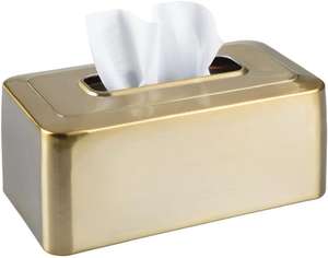 Cajas de pañuelos de Metal para decoración del hogar, caja de pañuelos de hierro con diseño recubierto de polvo blanco, fabricante al por mayor - Product Image 3