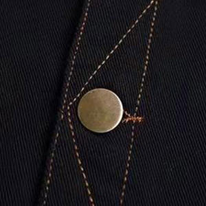 Nouvelle veste en jean en coton pour hommes, vente en gros, vêtements d'hiver de haute qualité, coupe ajustée, respirante, séchage rapide, couleur personnalisée, veste en jean pour hommes - Product Image 6