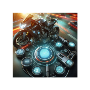 AI GPS <b>Lock</b> for 247 Motorcycle Theft Protection GPS Locking System with AI Theft Prevention - Product Image 1