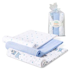 SWADDLES 80X80-Mod. Paquete de 3 mantas azules Paracadisto - Product Image 1
