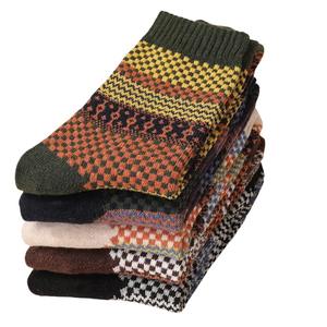 Chaussettes pour hommes Style Ethnique Vintage Laine Epaisse Chaude Équipage Hommes Chaussettes Douces Ultra-Confortables Haute Qualité Respirantes Chaussette - Product Image 6