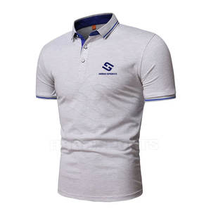 Camisa de Golf Personalizada de Alta Calidad para Hombre, Hecha en Pakistán, Tejido de Punto de Poliéster/Algodón, Transpirable, Diseño Sólido - Product Image 2