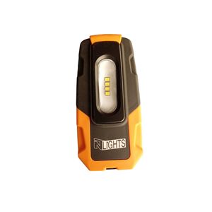 Torcia elettrica tattica LED XPE per la riparazione auto 200 Lm lega di alluminio & ABS corpo 3.7V tensione di ingresso batteria al litio certificata ROHS