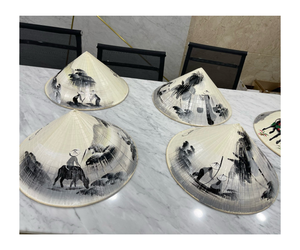 หมวกใบปาล์มทรงกรวยไม้ไผ่ผลิตของเวียดนาม - เวียดนาม NON LA - วาดตามความต้องการของคุณ - Product Image 1