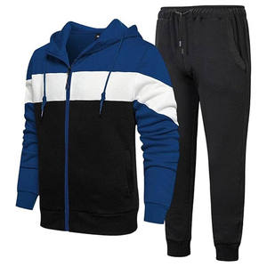 Chándal Deportivo Personalizado para Hombre con Cremallera Completa, Chándal de Algodón y Felpa con Dos Bolsillos Laterales, Chándal para Hombre de RSW - Product Image 5