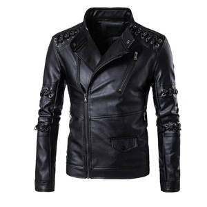 Chaquetas para Hombre 2025, Chaqueta de Cuero de Invierno Entallada para Hombre, Diseño Personalizado con la Mejor Tela de Lona, Precio Razonable - Product Image 1