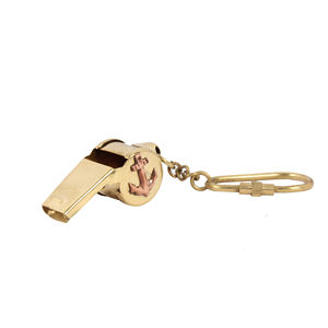 Llavero Náutico de Latón Elegante para Recuerdos con Temática Náutica, con un Acabado Atractivo y Material de Latón Duradero - Product Image 1