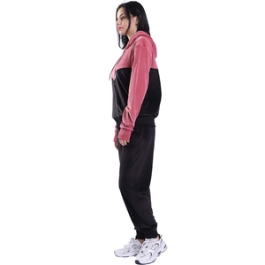 Ensemble 2 pièces à la mode pour femmes Survêtement noir Vêtements de sport Survêtements de sport Survêtements pour hommes survêtements personnalisés pour femmes survêtements unisexes - Product Image 4