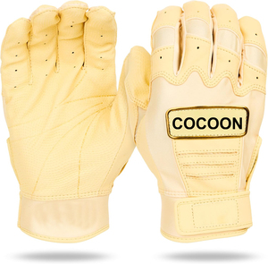 OEM <b>Elite</b> Quality 2026 Baseball Batting Gloves Customized Design Soft Leather Custom Brand Name Wrist Support Durable Training - Product Image 2