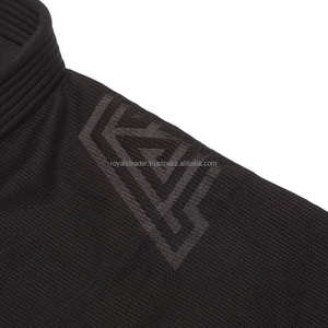 Kimono de estilo corto de algodón Unisex, bordado personalizado Gi para entrenamiento de Judo BJJ Jiu Jitsu MMA, ropa deportiva de artes marciales OEM - Product Image 5