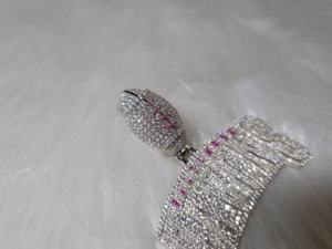 Colgante de nombre de Hip Hop de moda, Diamante cultivado en laboratorio personalizado, colgante de Diseño de Moda de Plata de Ley 925 helado para Unisex - Product Image 4