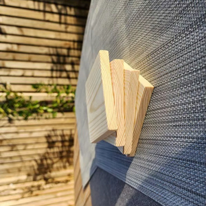 Juego de posavasos de madera con soporte Juego de posavasos de taza de alta calidad con estampado de esmalte a precio barato - Product Image 1