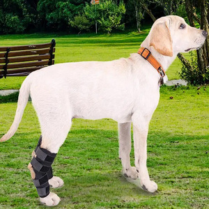 MESS SPORTS Customized High Quality Canine Back Leg <b>Compression</b> Orthopedic Dog <b>Knee</b> Support Brace Breathable Thin Material - Product Image 3
