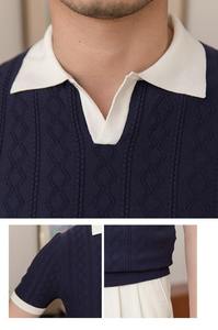 Nuevo Uniforme de Fútbol de Verano Transpirable, Impermeable, de Secado Rápido, Colores Personalizados, Cuello en V, Textura Jacquard Elástica, Corte Ajustado, 100% - Product Image 3