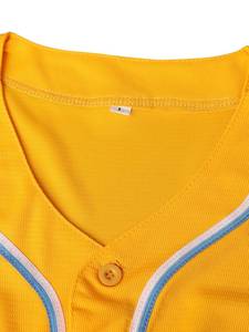 Maillots de baseball américains respirants de grande taille de l'équipe de baseball personnalisée vierge en gros de haute qualité - Product Image 4