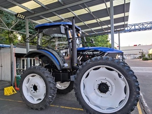 Tractor Lovol 1204 de 120Hp con Tracción en las 4 Ruedas, Transmisión por Engranajes, Cabina Azul, para Uso Agrícola - Product Image 4