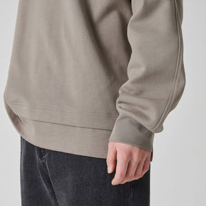 Men's Winter Oversized Fleece Sweatshirt-100% Cotton Windproof & Breathable for Weekend & <b>Travel</b> Outfits - Product Image 6