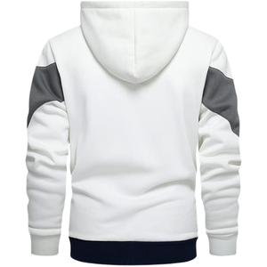 Sudadera con capucha para hombre con cremallera completa y logotipo personalizado de la mejor calidad para invierno de alta calidad - Product Image 4
