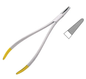 Instrument chirurgical de haute qualité 17cm/6 3/4 "S/S MATHIEU KOCHER TC porte-aiguille manuel en acier inoxydable - Product Image 3