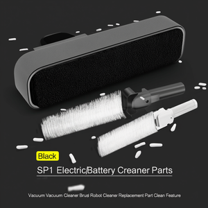 Brosse de rechange noire SP1 pour aspirateur robot électrique/à batterie, fonction de nettoyage - Product Image 3