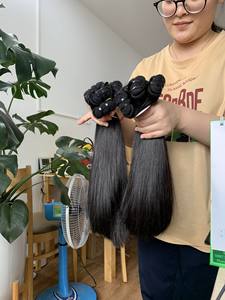 Meilleure Qualité Os Droite Armure Cheveux Naturel Trame Cheveux Bundles En Gros Prix Usine De NAH Cheveux Vietnam - Product Image 4